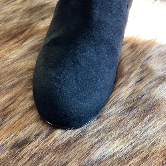 SAM EDELMAN VARONA BLACK STRETCH SUEDE - Picture 8 of 11